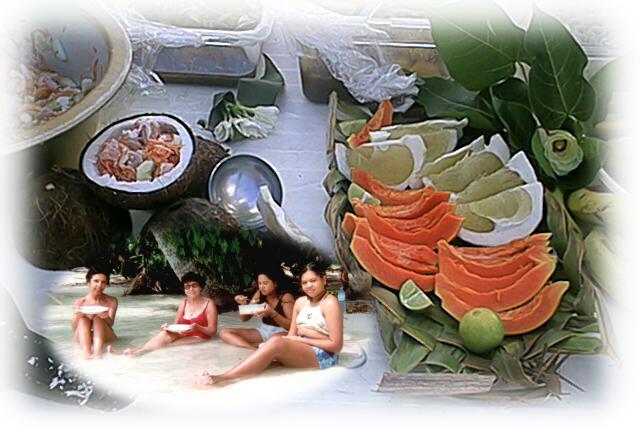 Votre repas sur un Motu - Lunch on a Motu