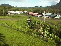 Kosrae campus new building on the left
