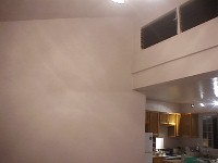 Vaulted ceiling detail