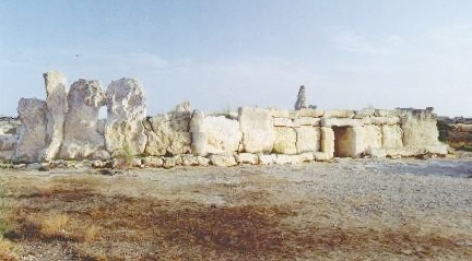 Facade of Hagar Qim Temples