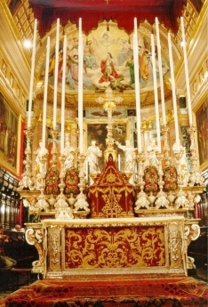 Main Altar - St. George�s Parish Church Qormi