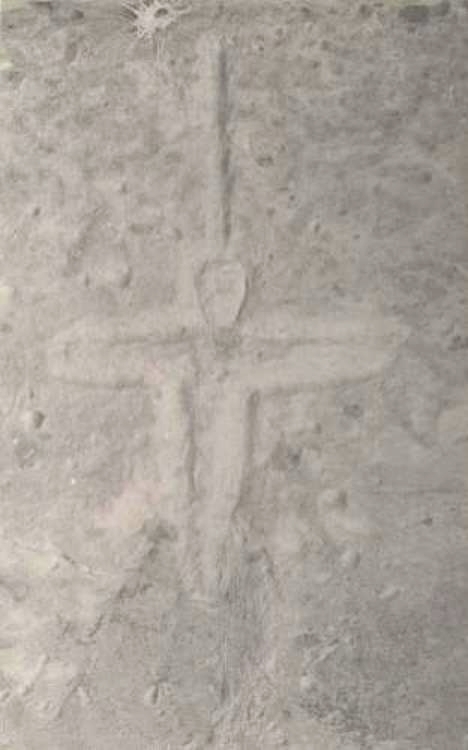 Low relief of Tanit/cross found at Ras il-Wardija