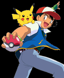 ash & pikachu