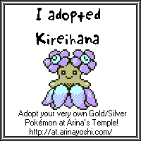 We adopted Kireihana from Arina's Temple!