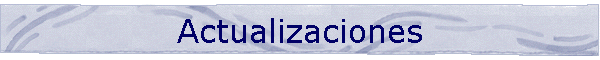Actualizaciones