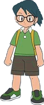 Schoolboy Max, though not necesarilly a student from this school, knows a lot and looks like the students there.