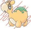 Nubem, a fire-type pok�mon that likes the heat of Fiery Path