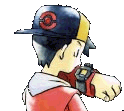 A trainer checking his pok�gear