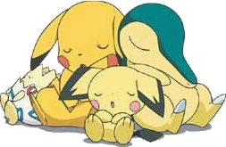 Cute sleeping pok�mon