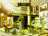 The Library in Earl's Pok�mon Academy