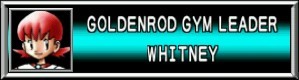 Goldenrod Gym Leader Whitney