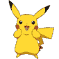 A very surprized Pikachu