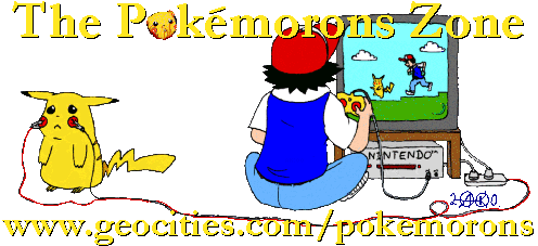 The Pok�morons Zone Title Graphic