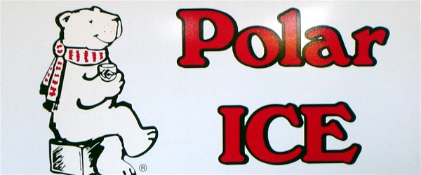 Ice Sign from Notre Dame Stadium