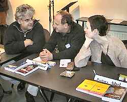 Patrick Mercado - J-C Schineizer - Barbara Abel  (de g &agrave; dr)