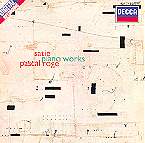 ERIK SATIE - Oeuvres pour piano - Pascal Roge - CD