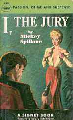 Mickey Spillane - I, the Jury (edition pocket 1948)