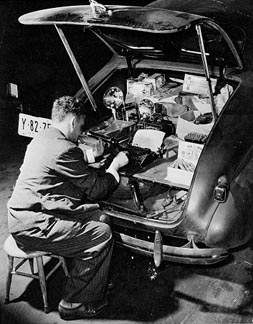 Coffre de la voiture de WG -1942