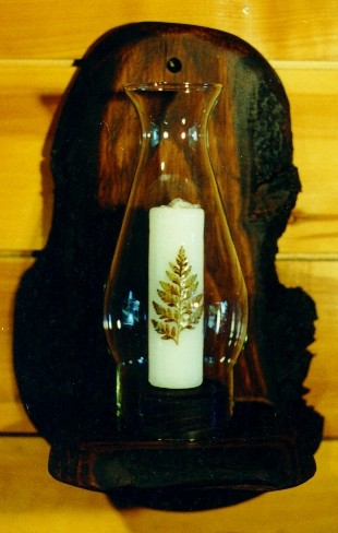 Candlestick "Wall". Standard dimension:20x40x15 cm.Finished: paint