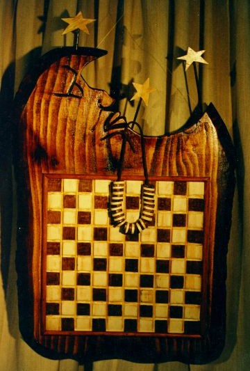 Checkerboard "Moon"