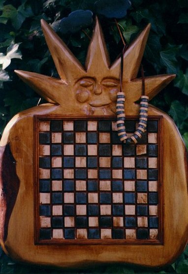 Checkerboard "Sun"