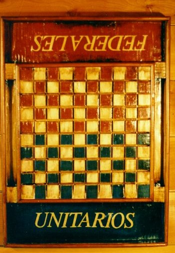 Checkerboard "Federales&Unitarios"