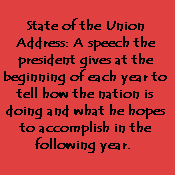 state of the union address