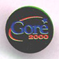 Round Gore lapel pin