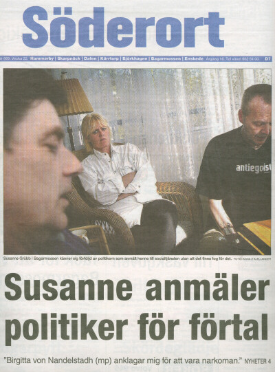 Susanne anm&auml;ler politiker