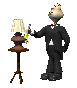 Butler dusting