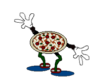 Dancing pizza