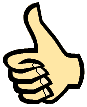 Size of thumb