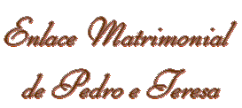Enlace Matrimonial de Pedro e Teresa