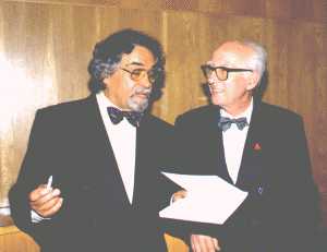 Com o Prof. Fernando de P�dua na 
