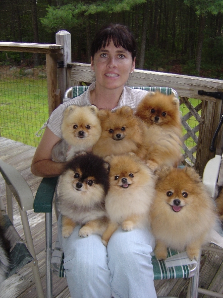 Mommy and the 6 furkids!