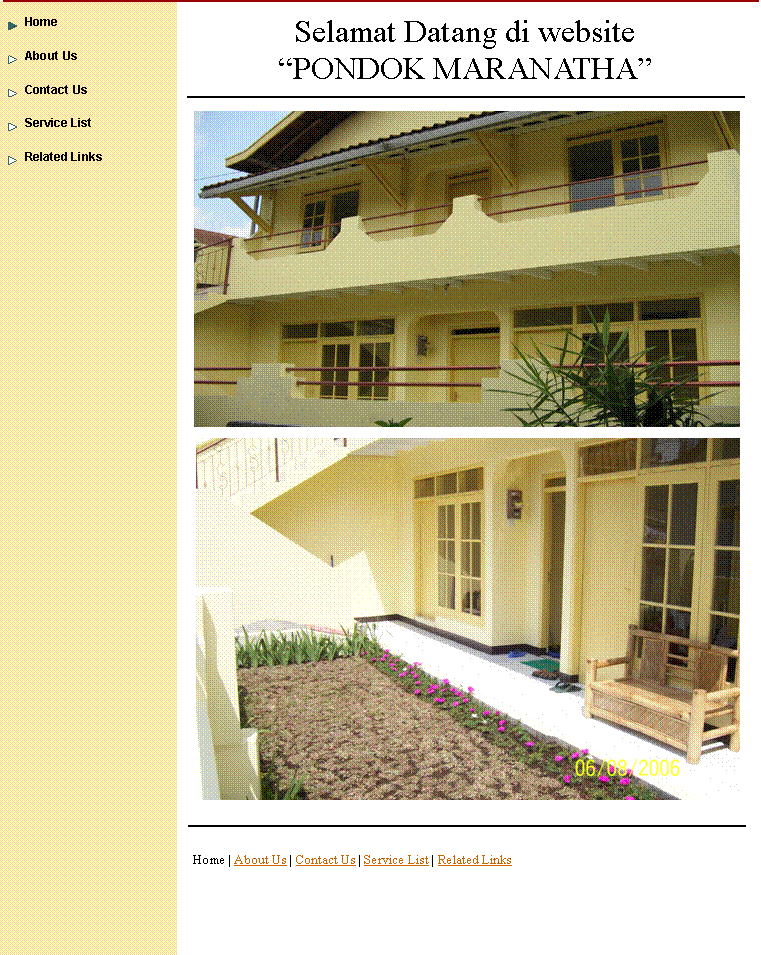 Text Box: Tempat tinggal (rumah kost) nyaman untuk anda

