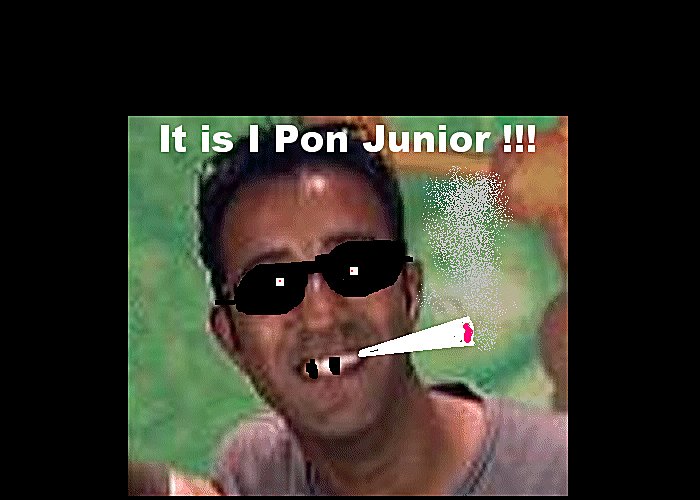Junior, Come back with my apple pie