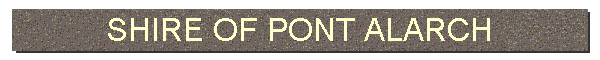 SHIRE OF PONT ALARCH