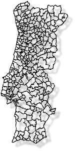 Silhueta de Portugal