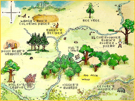 100 Acre Map