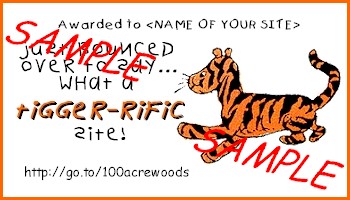 Tigger Award