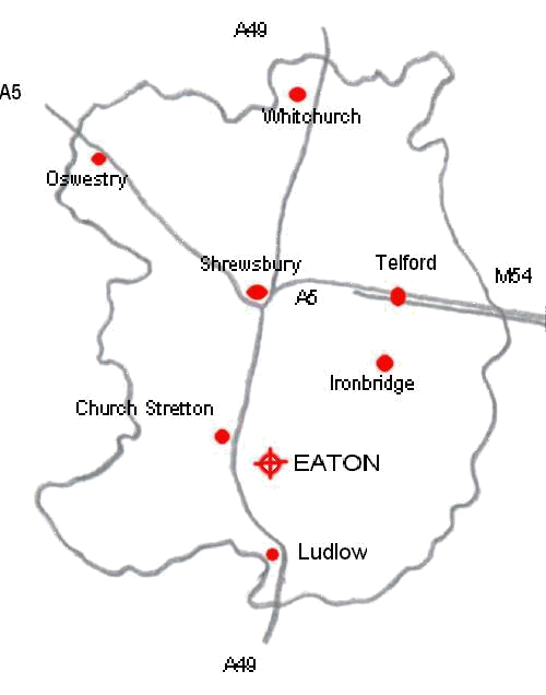 Shropshire Map