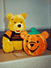 Halloween Pooh with Light-Up Pumpkin 2000