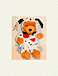 Valentine Day Dalmatian Pooh 2001