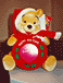 Pooh Cmas Plush Frame 2000