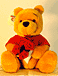 Valentine Pooh (w/Flowers) 1998