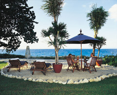 Pool villa club Senggigi location on the beautiful beach Lombok Indonesia