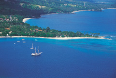 Pool villa club Senggigi location on the beautiful beach Lombok Indonesia