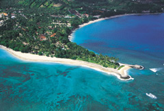 Pool villa club Senggigi location on the beautiful beach Lombok Indonesia