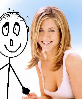 My two-shot with Jennifer. Unfortunatly I was having a bad hair day.